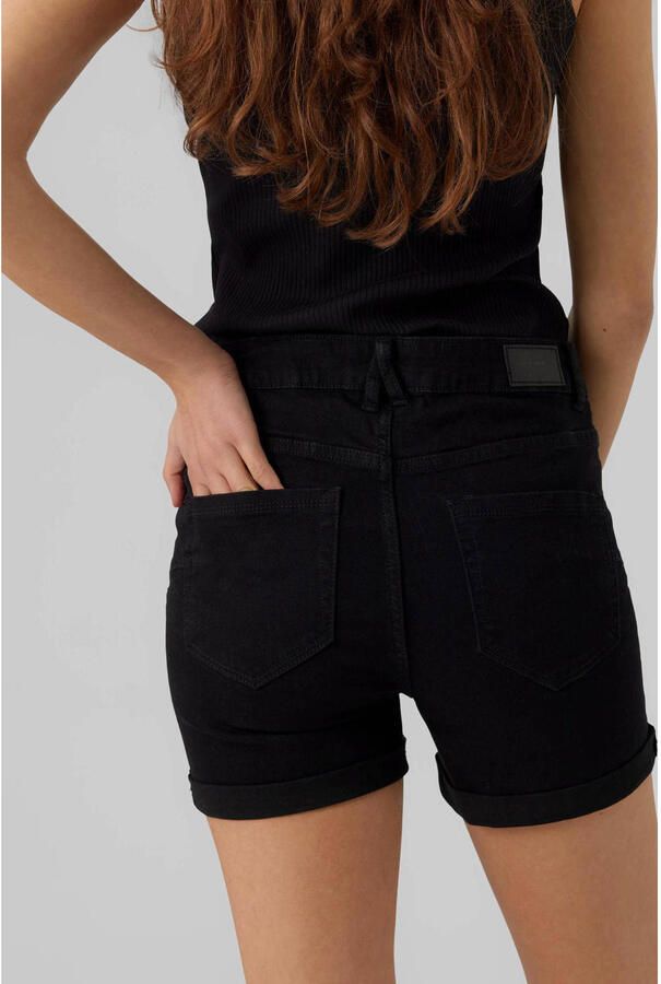 Vero Moda Regular fit korte broek van katoenmix model 'LUNA' - Foto 2