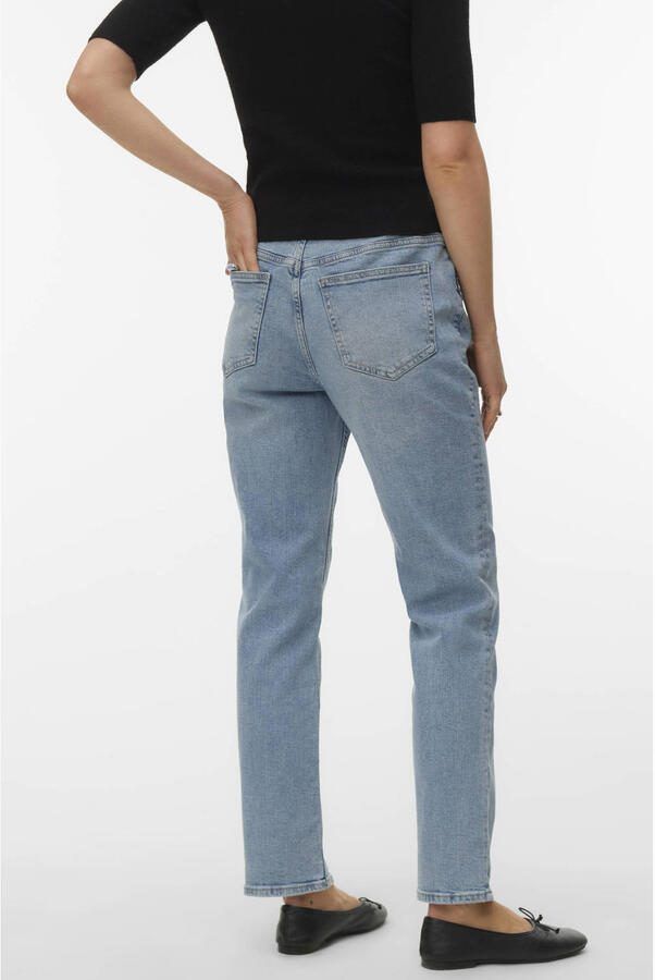 VERO MODA slim fit jeans light blue denim - Foto 3