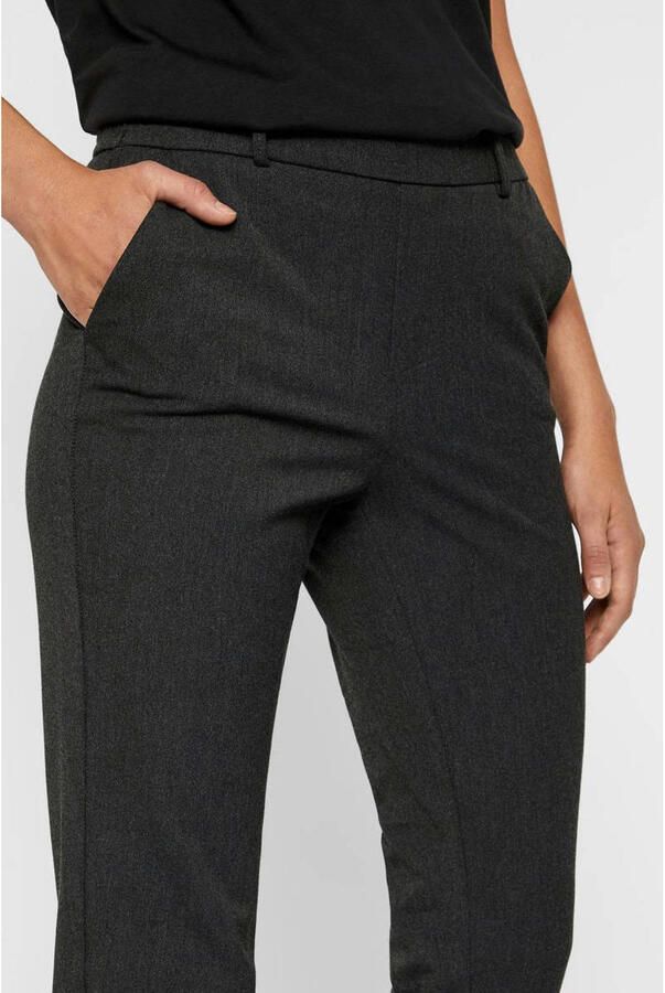 Vero Moda Loose fit stoffen broek met gestileerde opening model 'MAYA'