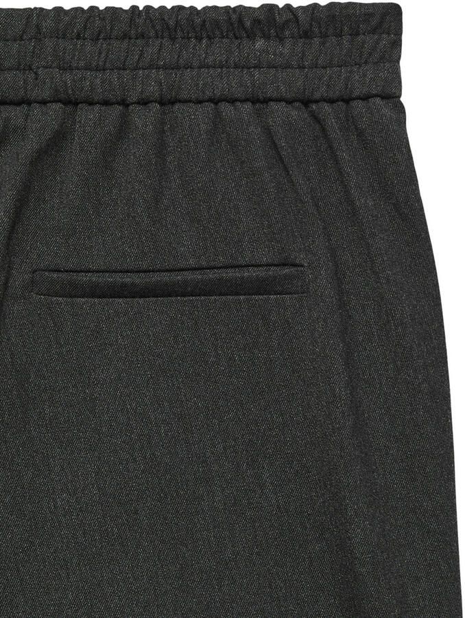 Vero Moda Loose fit stoffen broek met gestileerde opening model 'MAYA'