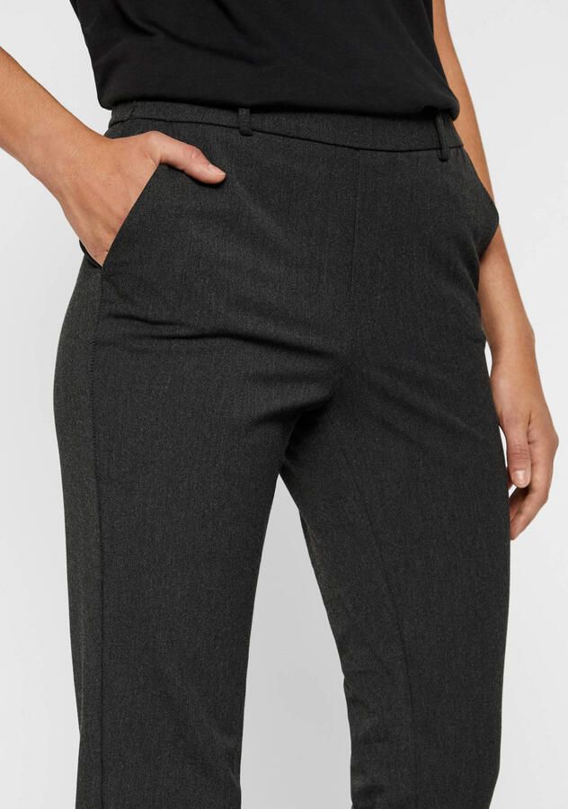 Vero Moda Loose fit stoffen broek met gestileerde opening model 'MAYA' - Foto 2