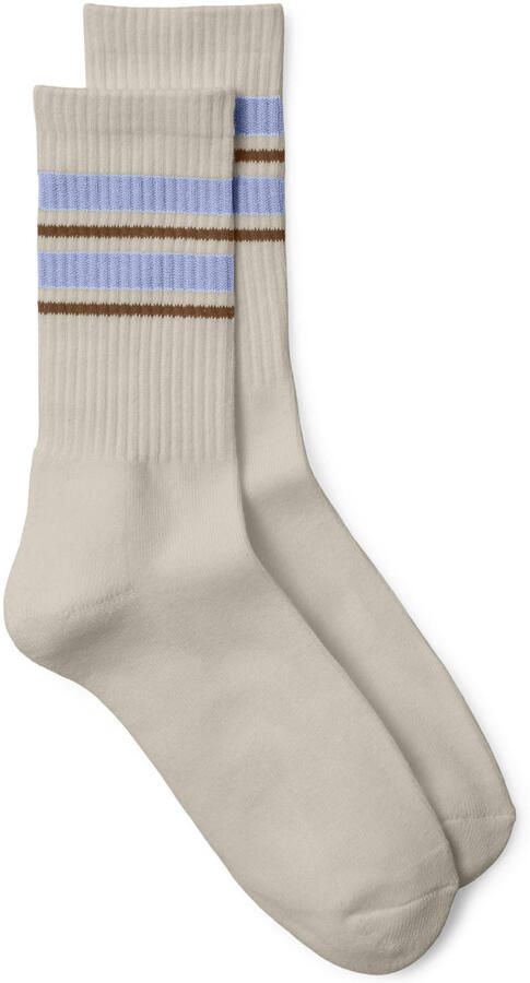VERO MODA sokken VMMEL beige lichtblauw