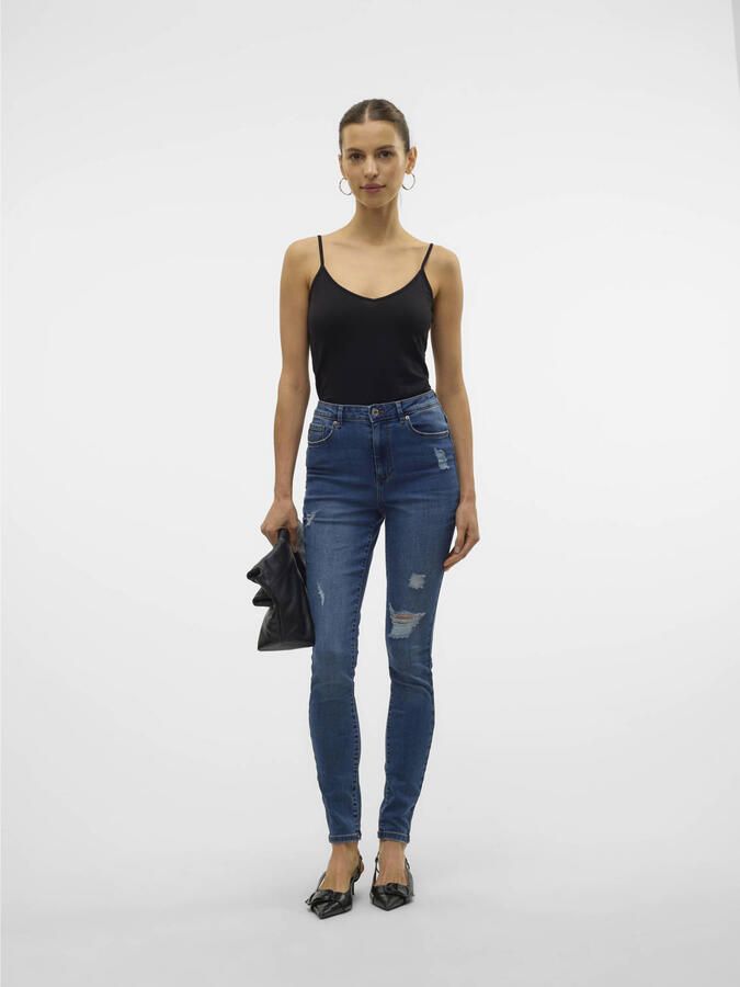 Vero Moda Top met spaghettibandjes VMMAXI met stretch