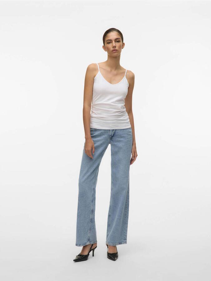 Vero Moda Mouwloos topje White Dames - Foto 2