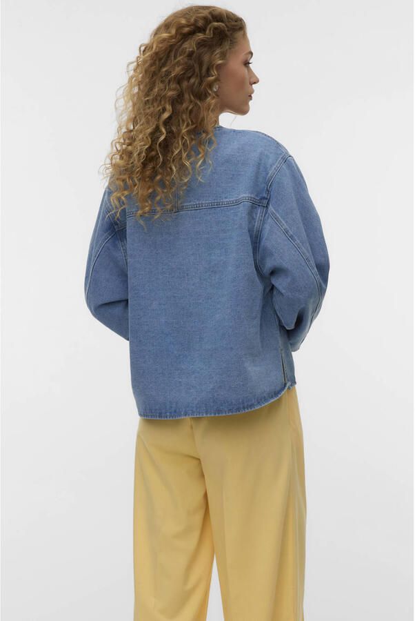 VERO MODA spijkerjas light blue denim - Foto 2