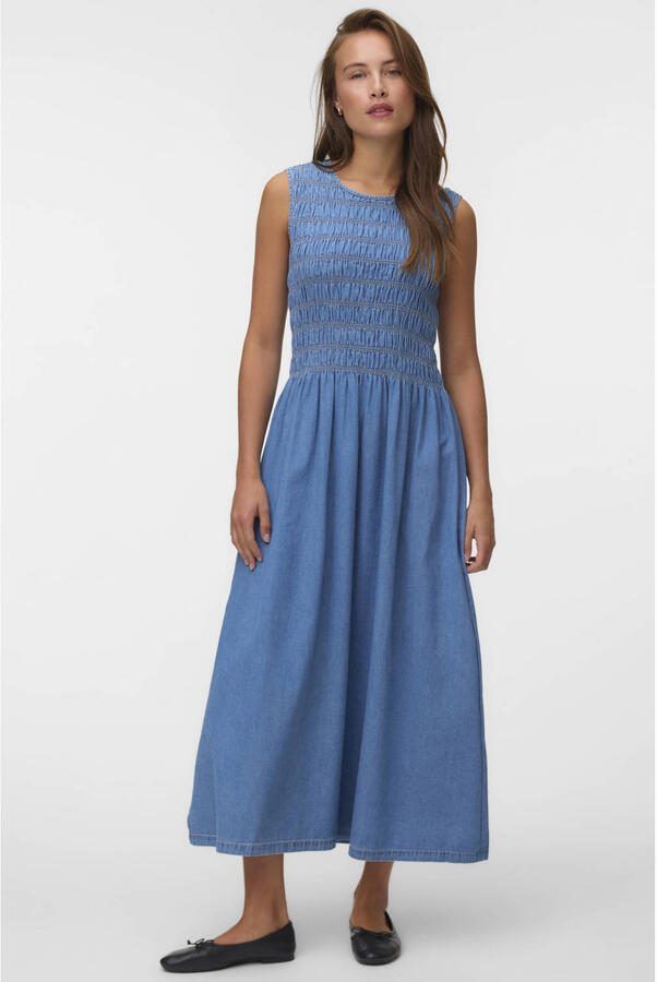 VERO MODA spijkerjurk medium blue denim - Foto 2