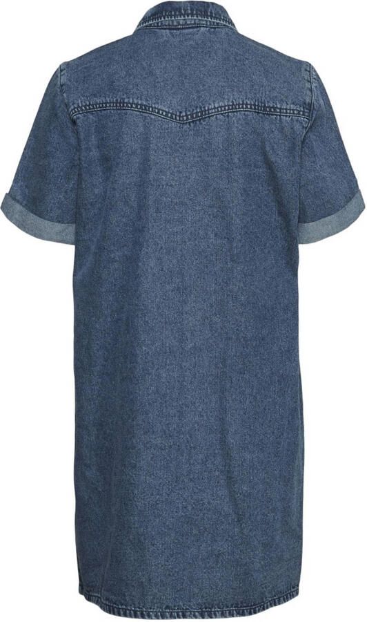Vero Moda Jeans jurk VMJENNIE SS SHORT DENIM DRESS NOOS - Foto 2