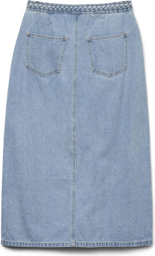 VERO MODA spijkerrok medium blue denim - Foto 3