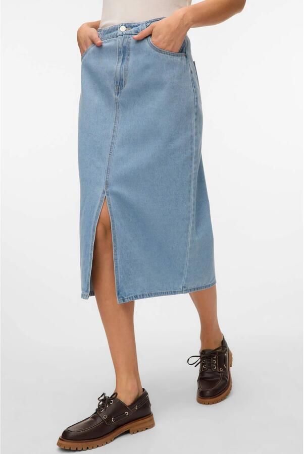 VERO MODA spijkerrok medium blue denim