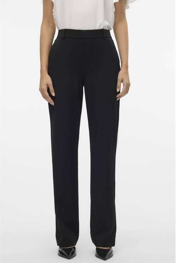 Vero Moda Stoffen broek met paspelzakken aan de achterkant model 'MAYA'