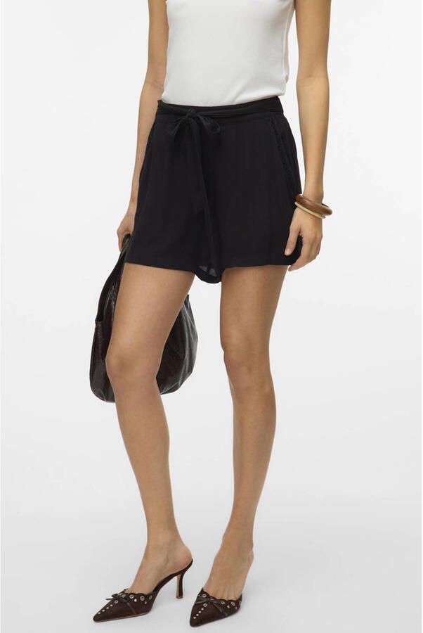 VERO MODA straight high waist casual short
