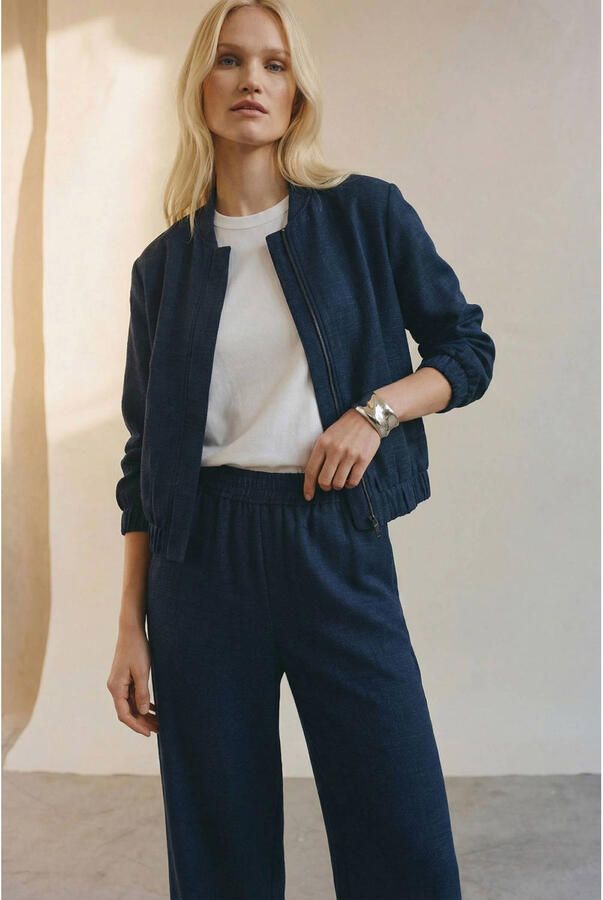 Vero Moda regular fit blouson met baseballkraag model 'MELANEY'