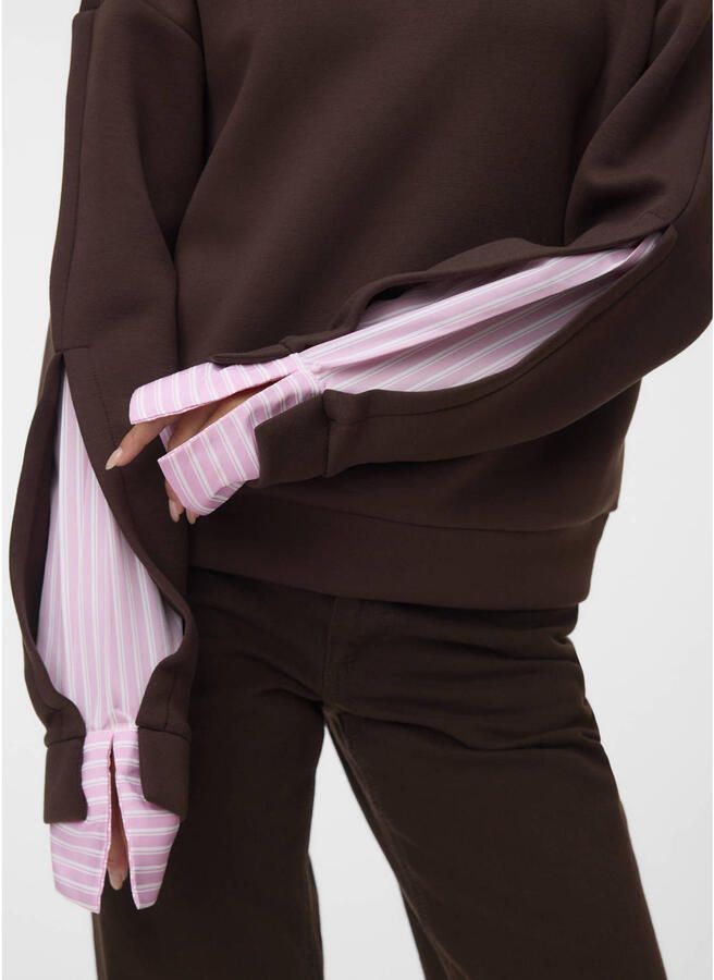 VERO MODA sweater bruin - Foto 2
