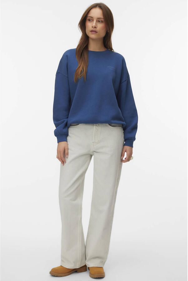 VERO MODA sweater donkerblauw
