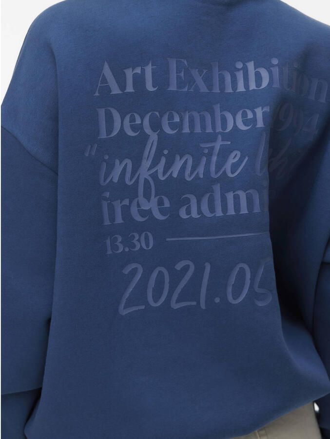VERO MODA sweater donkerblauw - Foto 2