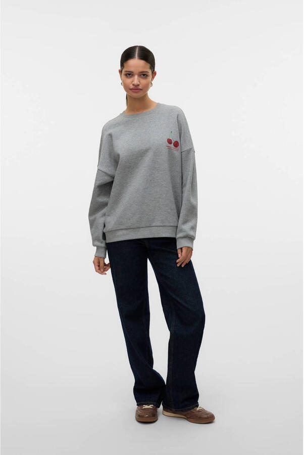VERO MODA sweater grijs - Foto 2