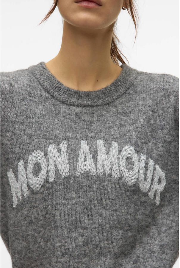 Vero Moda Regular fit gebreide pullover met viscose model 'AMOREMIO' - Foto 1