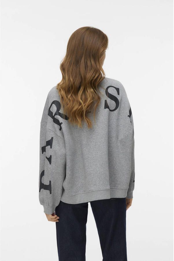 VERO MODA sweater grijs