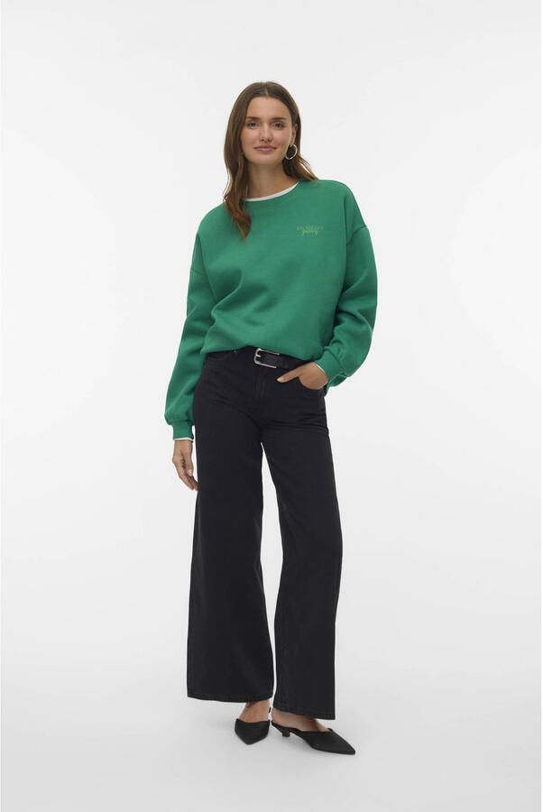VERO MODA sweater groen - Foto 3
