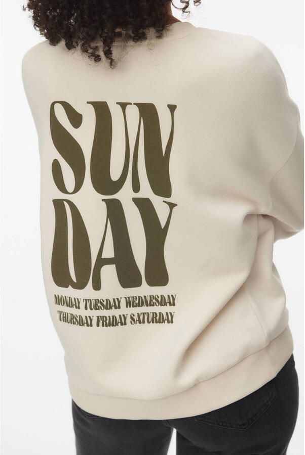 VERO MODA sweater met backprint - Foto 2