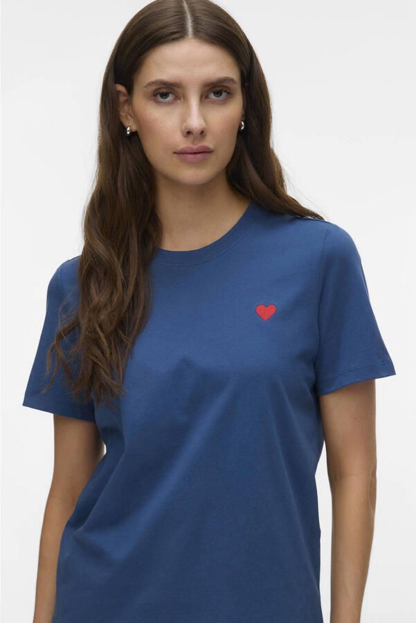 VERO MODA T-shirt donkerblauw