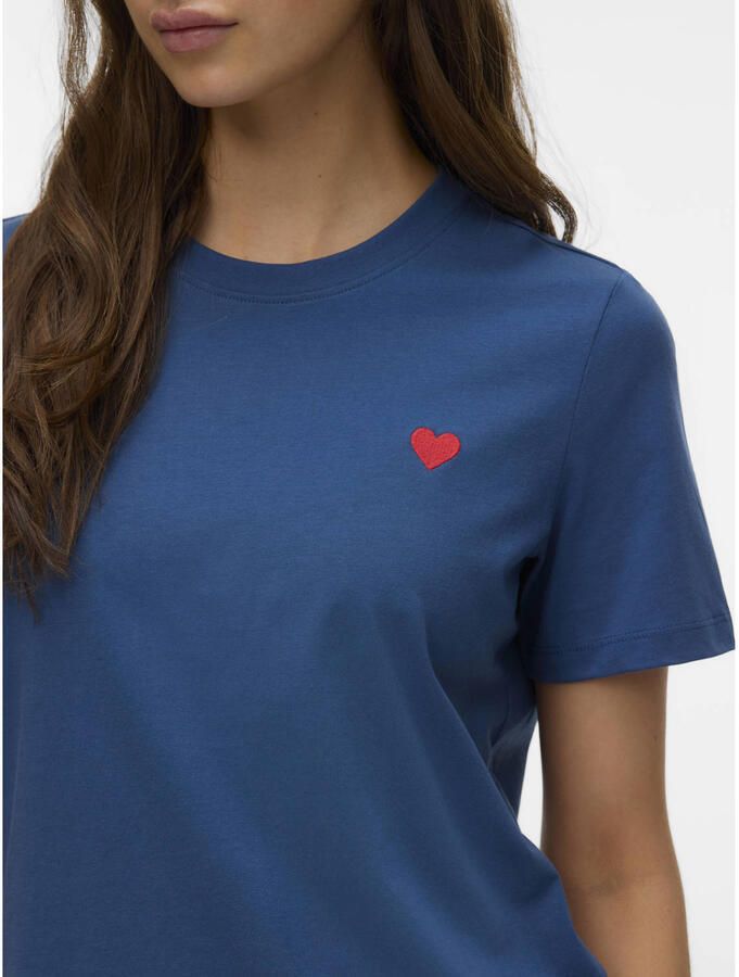VERO MODA T-shirt donkerblauw - Foto 2