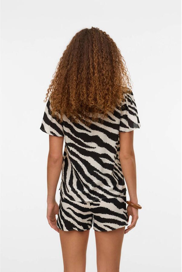 Vero Moda Easy Joy V-neck S S Shirt Dames