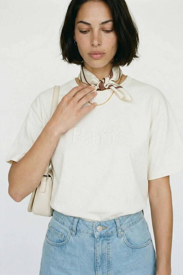 VERO MODA T-shirt ecru
