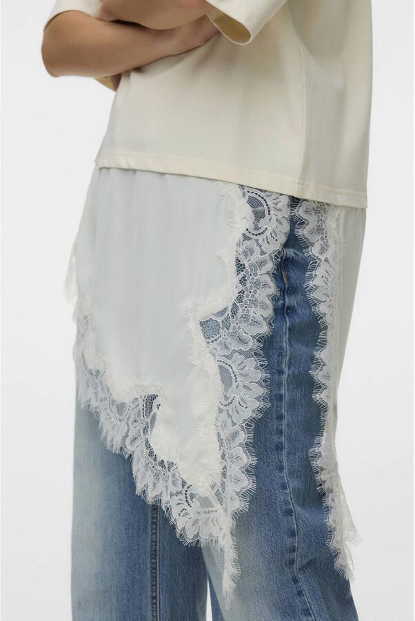 VERO MODA T-shirt ecru - Foto 3