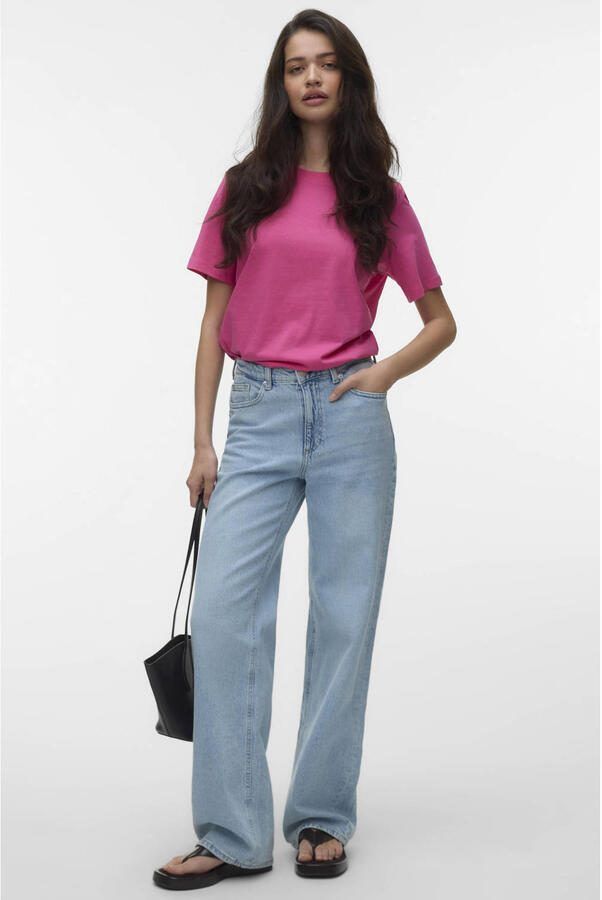 VERO MODA T-shirt fuchsia