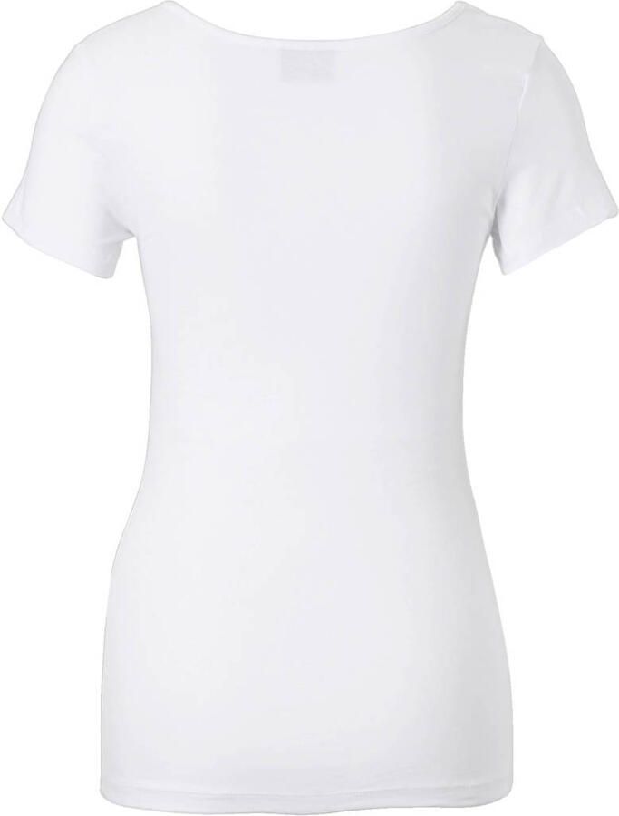 Vero Moda Shirt met ronde hals VMMAXI MY SOFT SS U-NECK - Foto 3