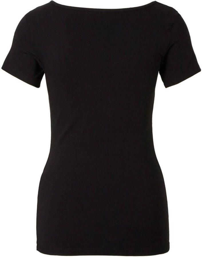 Vero Moda Shirt met ronde hals VMMAXI MY SOFT SS U-NECK - Foto 3