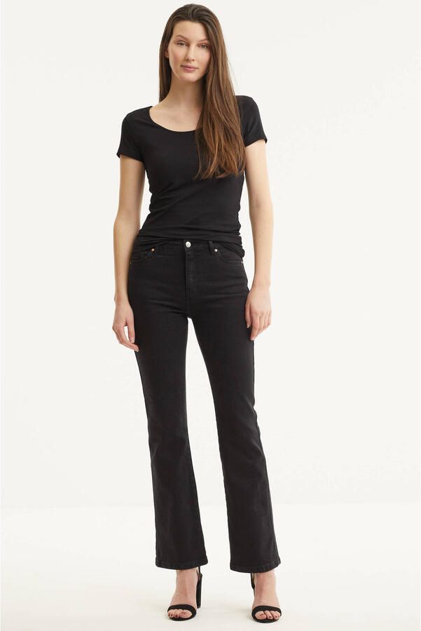 Vero Moda Shirt met ronde hals VMMAXI MY SOFT SS U-NECK - Foto 2