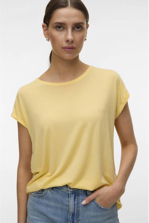 Vero Moda relaxed fit T-shirt van lyocellmix model 'AVA'