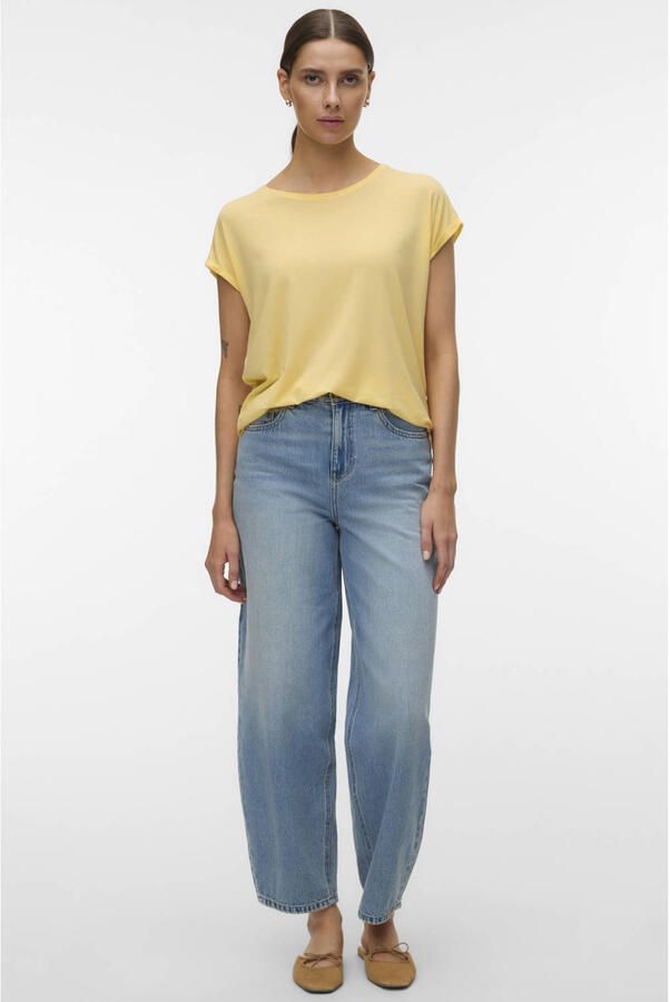 Vero Moda relaxed fit T-shirt van lyocellmix model 'AVA' - Foto 3