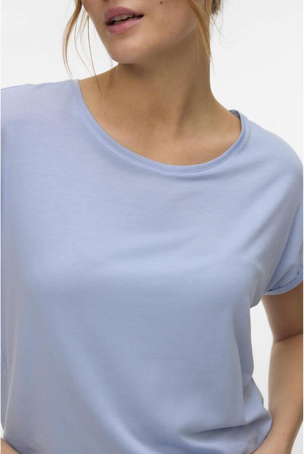 Vero Moda Relaxed fit T-shirt van lyocellmix Model 'AVA' - Foto 2