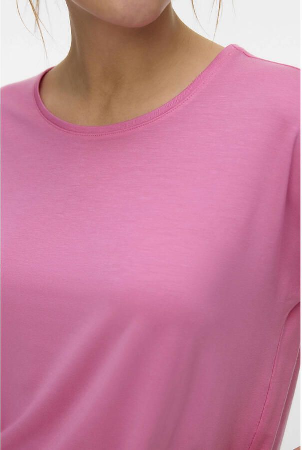 Vero Moda relaxed fit T-shirt van lyocellmix model 'AVA' - Foto 2