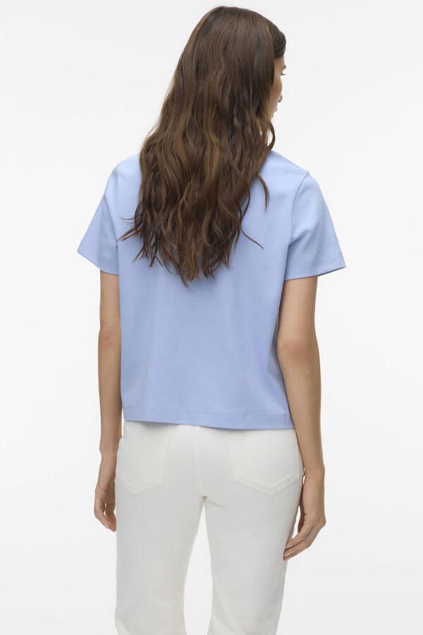 Vero Moda Oversized T-shirt van puur katoen model 'SARA METTE' - Foto 2