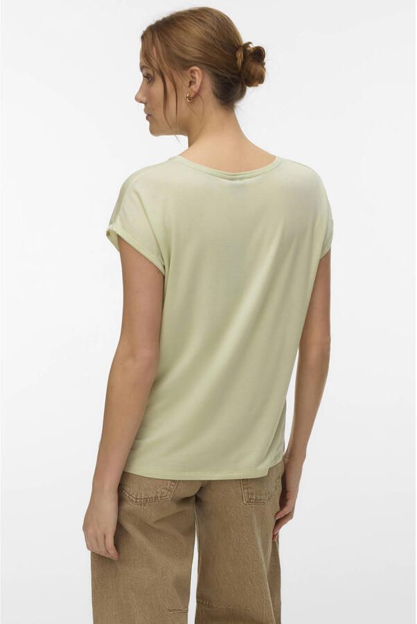 VERO MODA T-shirt lichtgroen - Foto 2