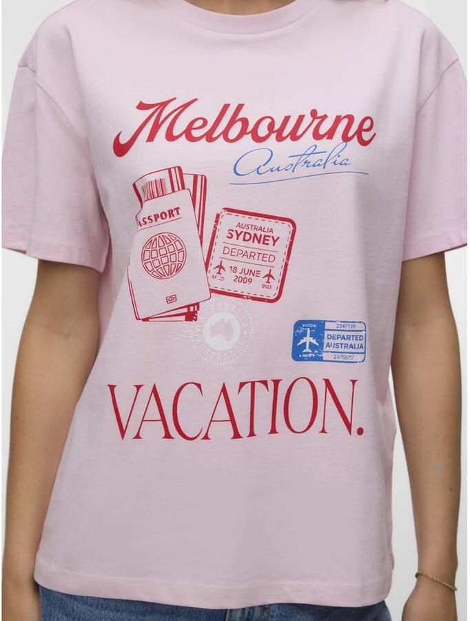 VERO MODA T-shirt lichtroze - Foto 2