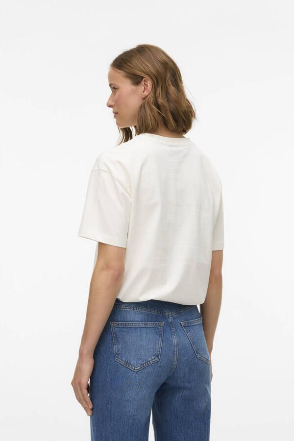 Vero Moda Shirt met korte mouwen VMSARA MIA SS TOP BOX JRS SPE GA - Foto 2