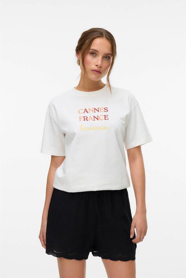 Vero Moda Sara Mia Top Box Shirt Dames - Foto 3