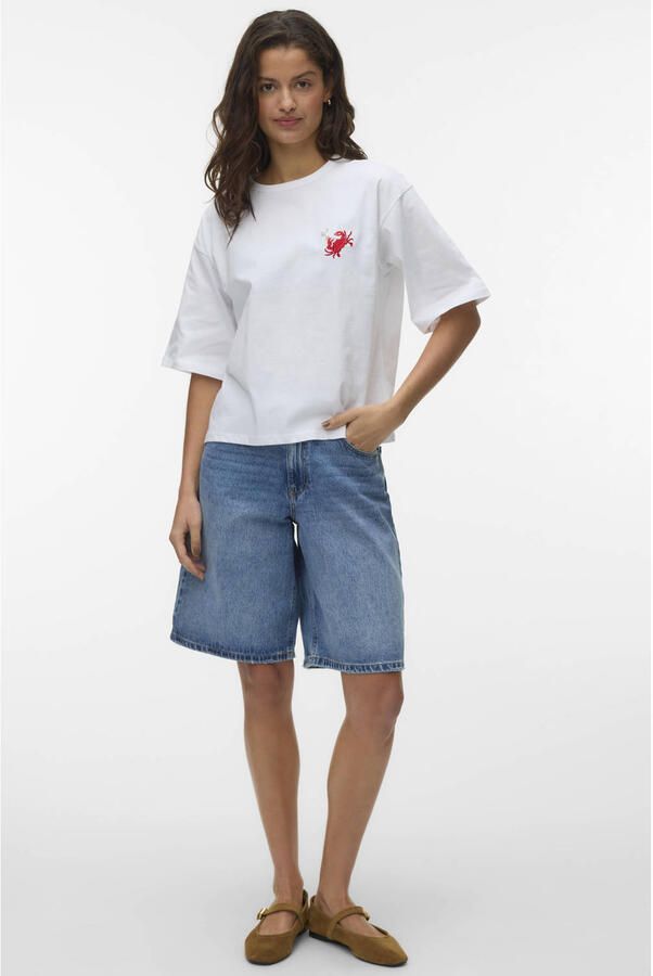VERO MODA T-shirt wit - Foto 2