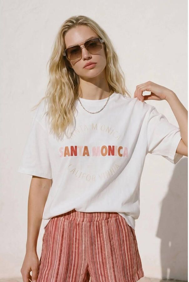 VERO MODA T-shirt wit - Foto 3