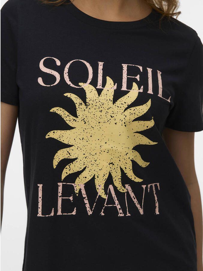 VERO MODA T-shirt zwart - Foto 2