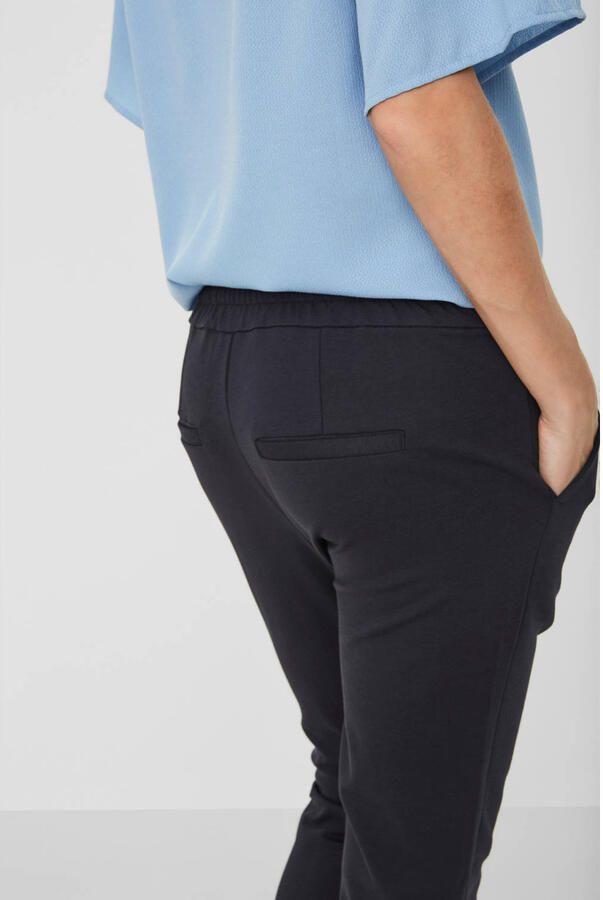 Vero Moda Loose fit stoffen broek met bandplooien model 'EVA' - Foto 2