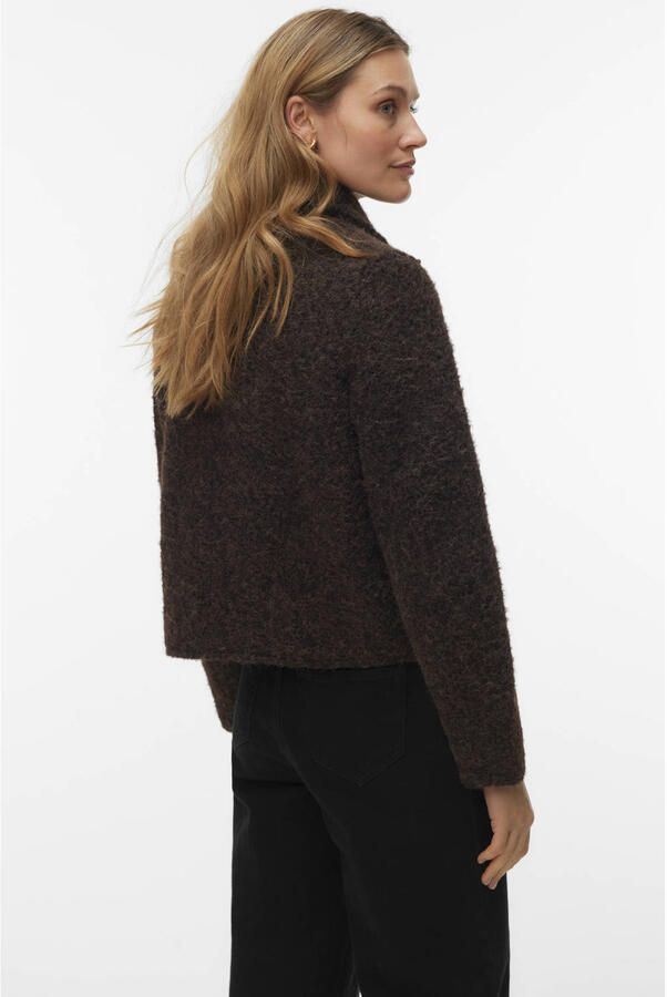 Vero Moda Zipperjack met goudkleurige sierknopen - Foto 3