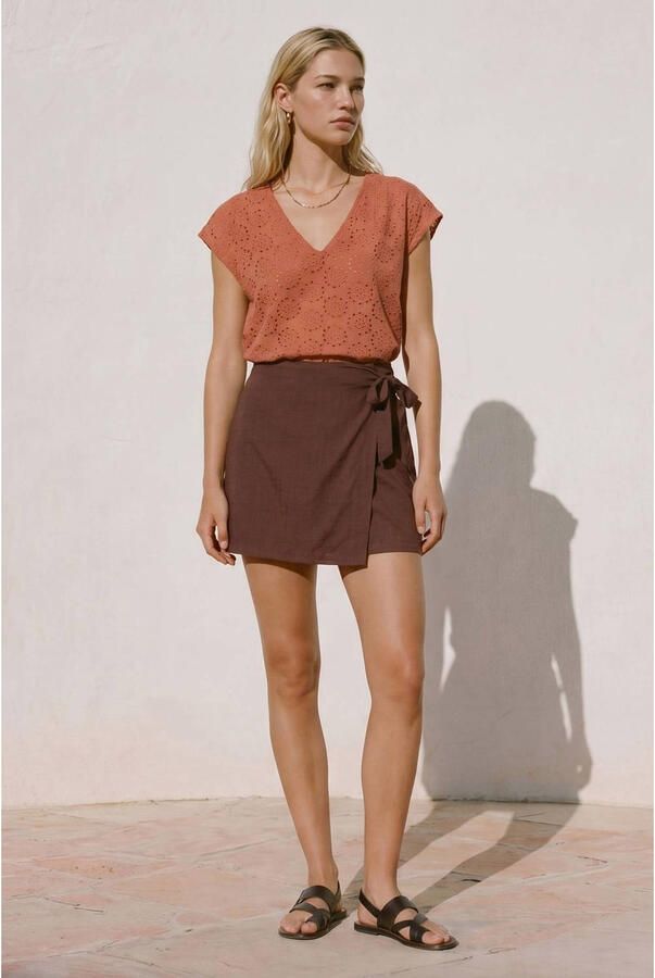 Vero Moda Tassa Liv SS Top Dames - Foto 2