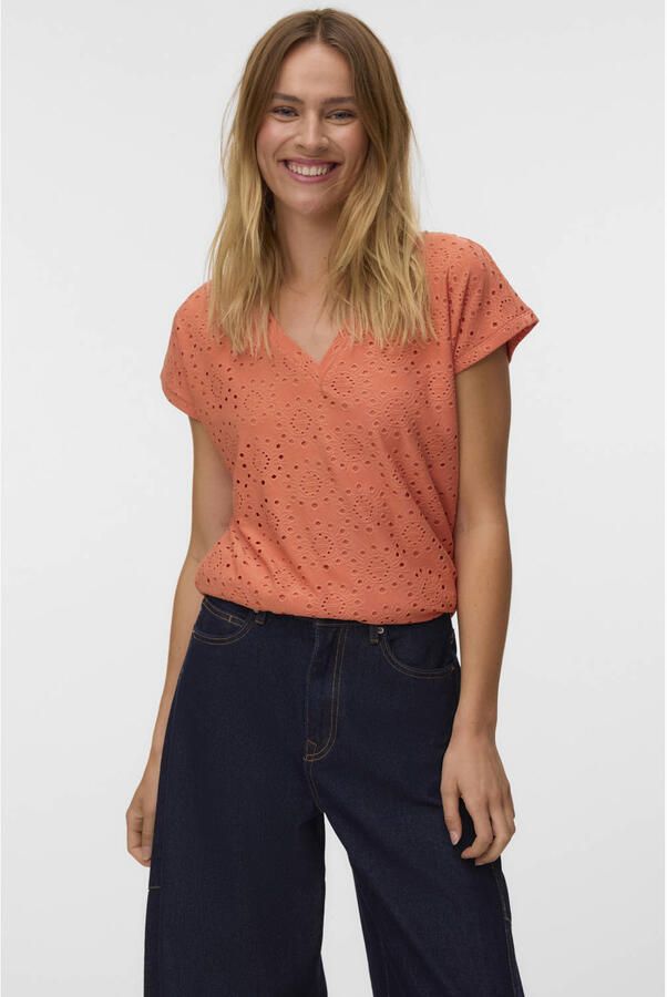 Vero Moda Tassa Liv SS Top Dames - Foto 2
