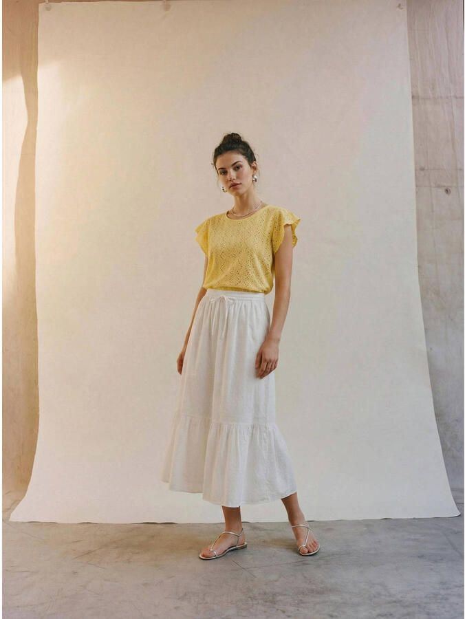 Vero Moda regular fit T-shirt met ronde hals model 'TASSA' - Foto 2